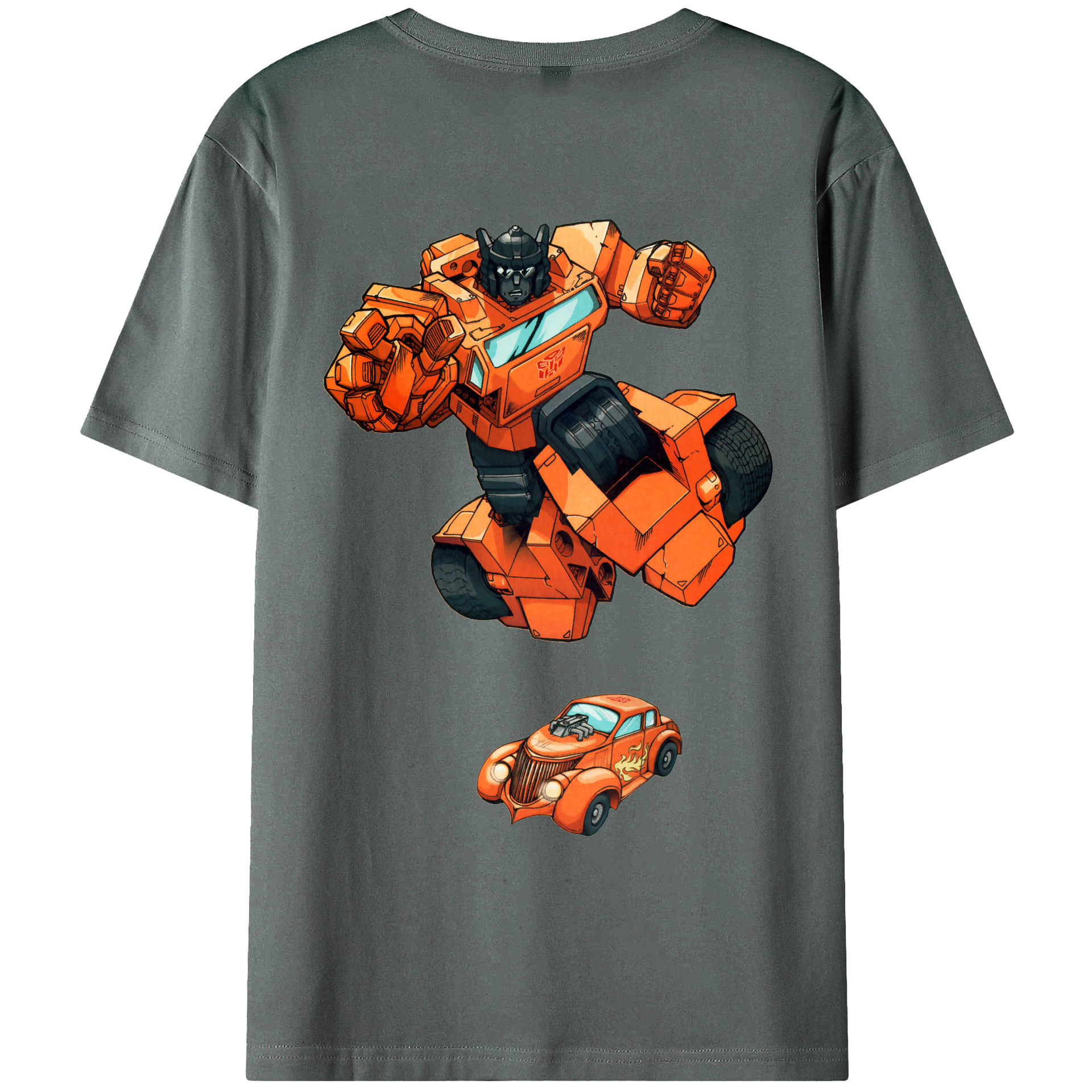 （画像用）  綿100％ メンズ半袖Tシャツ（バックプリント） 通気性